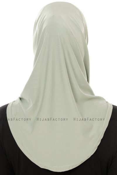 Micro Plain - Groen One-Piece Hijab