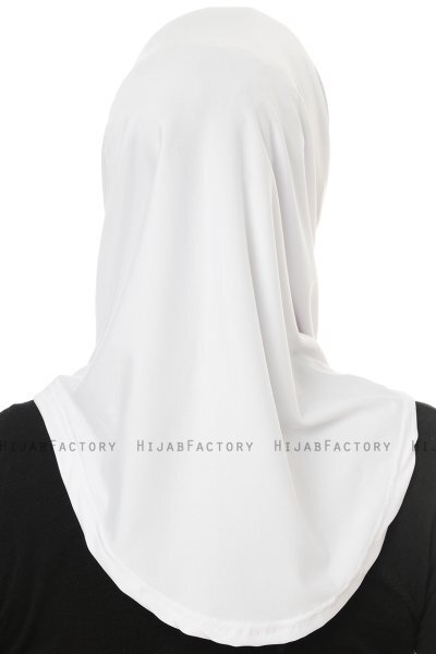 Micro Cross - Wit One-Piece Hijab