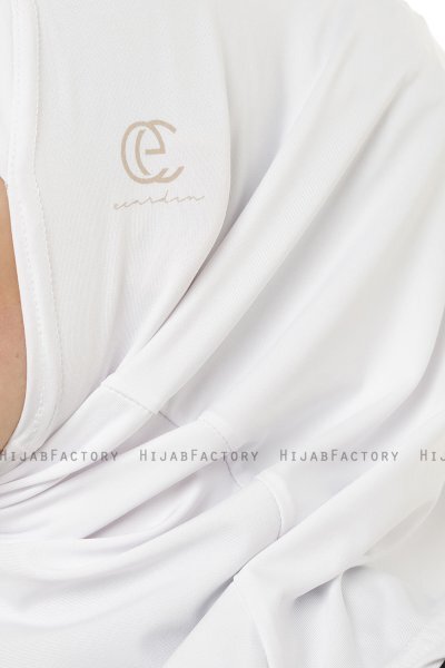 Micro Cross - Wit One-Piece Hijab