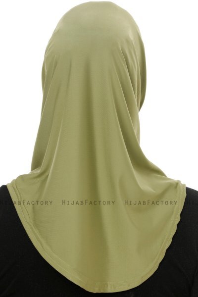 Micro Cross - Olijfgroen One-Piece Hijab