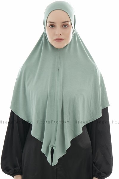  Ajda - Groen Hijab Met Rits