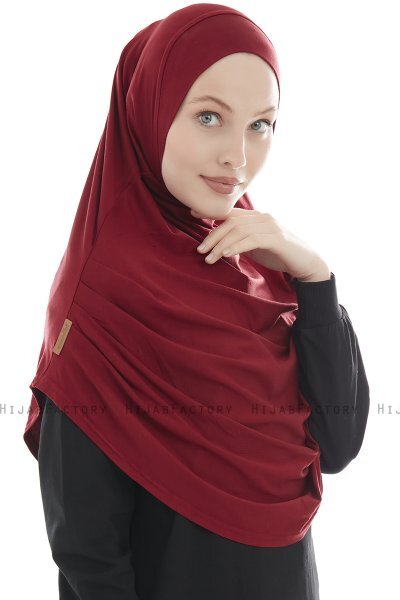 Roxelana - Bordeaux Al Amira Lang Hijab