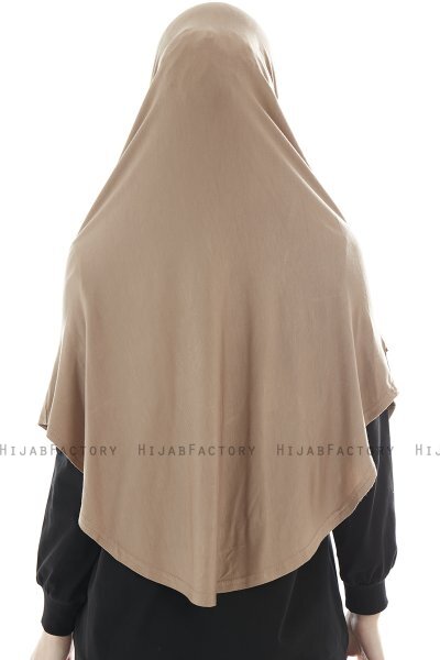 Roxelana - Lichtbruin Al Amira Lang Hijab