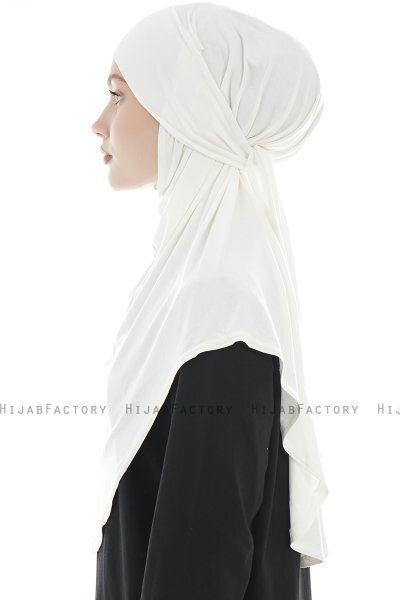 Sefa - Creme Al Amira One-Piece Hijab