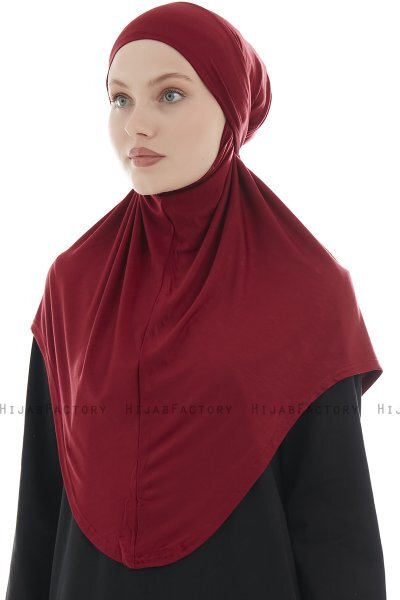 Sefa - Bordeaux Al Amira One-Piece Hijab