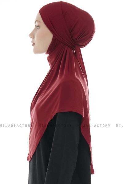 Sefa - Bordeaux Al Amira One-Piece Hijab