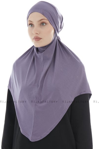Sefa - Donkerpaars Al Amira One-Piece Hijab