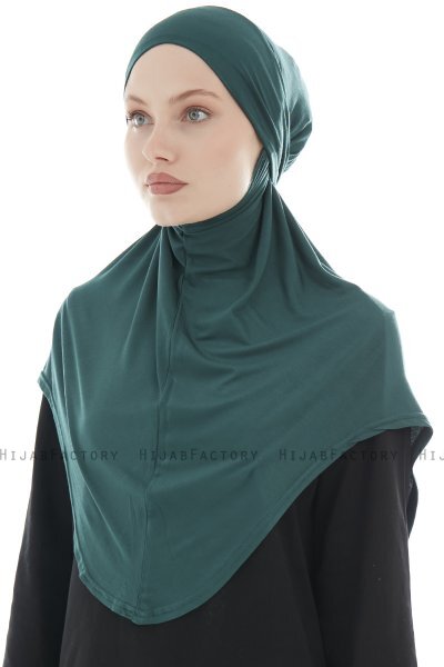 Sefa - Donkergroen Al Amira One-Piece Hijab