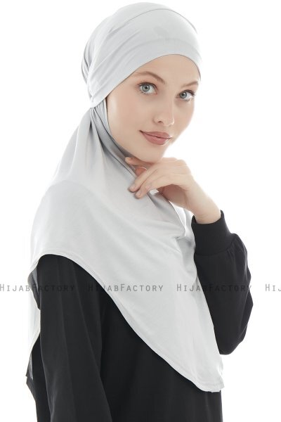 Sefa - Lichtgrijs Al Amira One-Piece Hijab