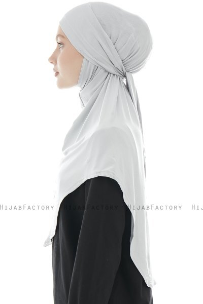 Sefa - Lichtgrijs Al Amira One-Piece Hijab