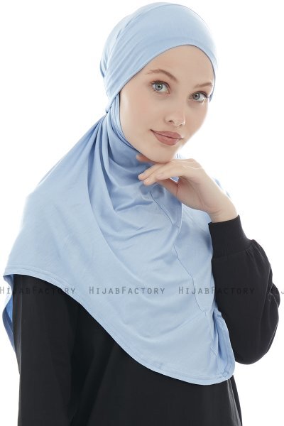 Sefa - Lichtblauw Al Amira One-Piece Hijab