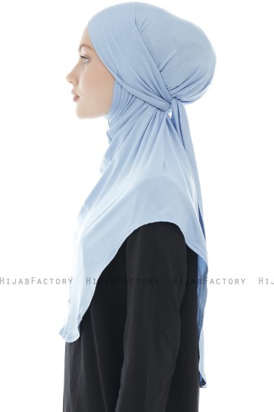 Sefa - Lichtblauw Al Amira One-Piece Hijab