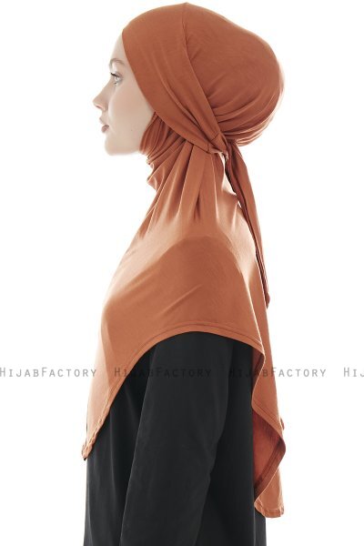 Sefa - Baksteenrood Al Amira One-Piece Hijab