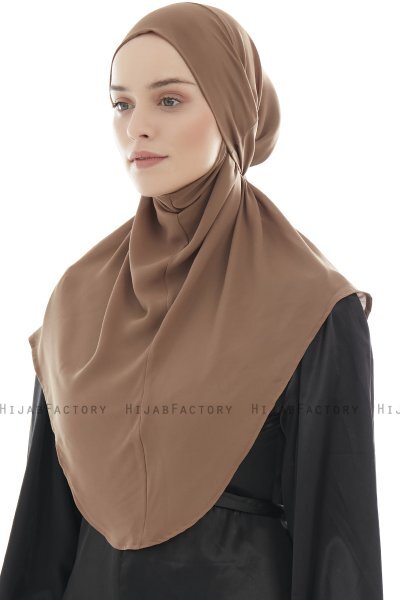 Ebrar - Bruin Al Amira Crepe Chiffon Hijab