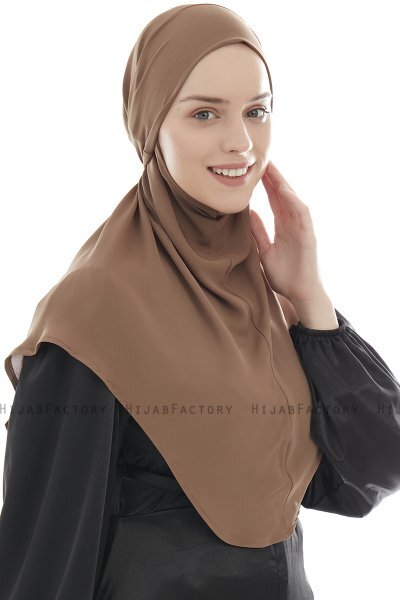 Ebrar - Bruin Al Amira Crepe Chiffon Hijab