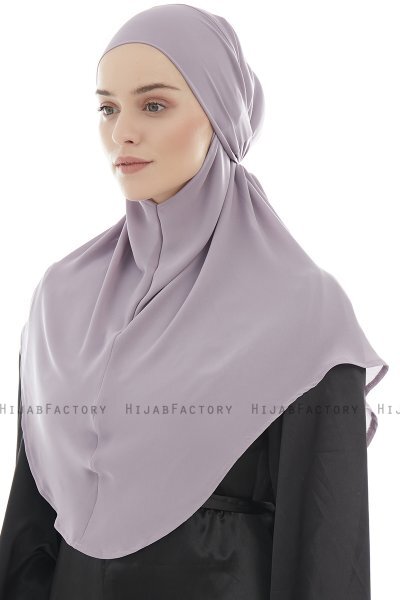 Ebrar - Steen Grijs Al Amira Crepe Chiffon Hijab