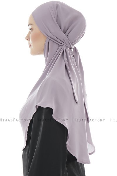 Ebrar - Steen Grijs Al Amira Crepe Chiffon Hijab