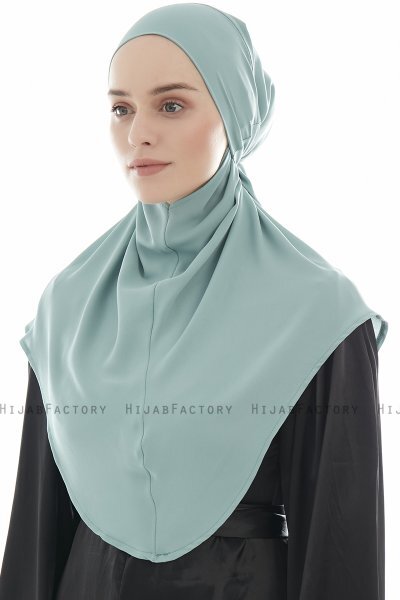 Ebrar - Mint Al Amira Crepe Chiffon Hijab