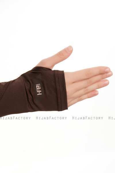 Azize - Bruin Pro Scarf Sport Hijab Set