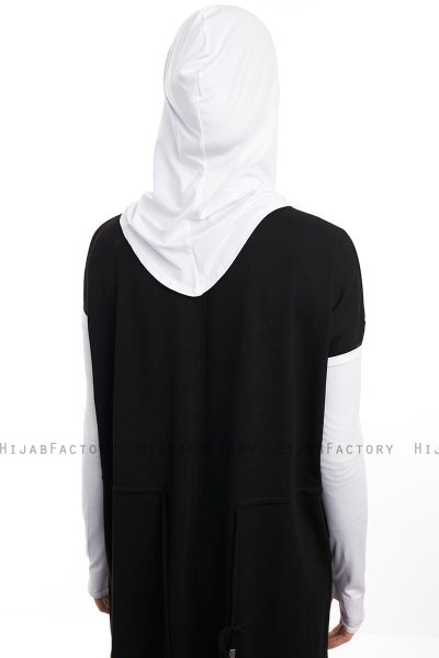 Bayda - Wit Pro Sport Hijab Set