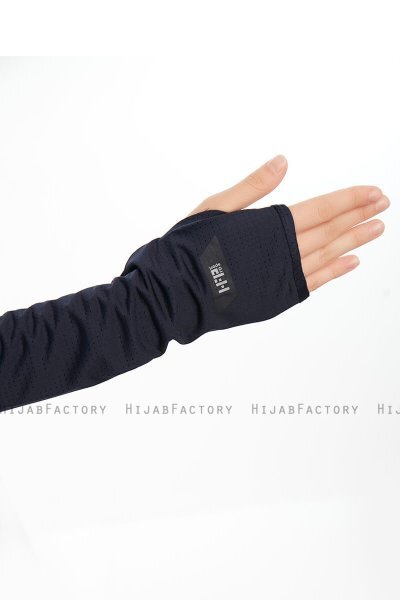 Bayda - Marineblauw Pro Sport Hijab Set