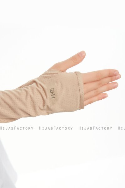 Bayda - Licht Taupe Pro Sport Hijab Set