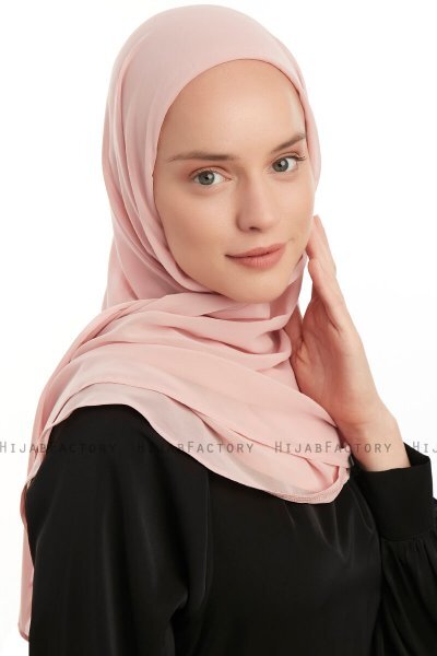 Eylem - Oudroze One Piece Chiffon Hijab