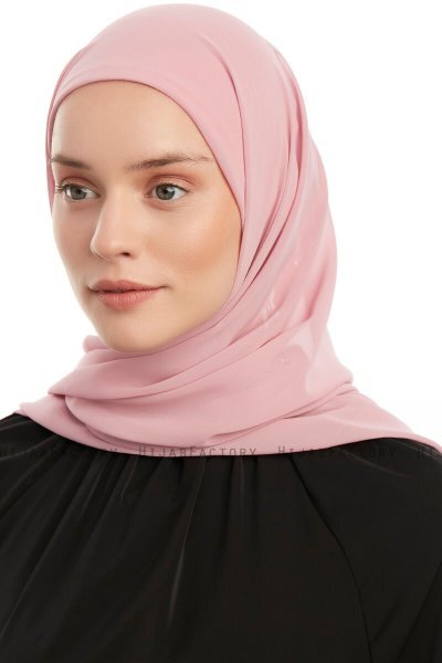 Sahar - Donker Roze One Piece Chiffon Hijab