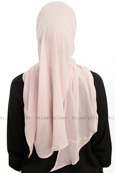 Sahar - Poeder One Piece Chiffon Hijab