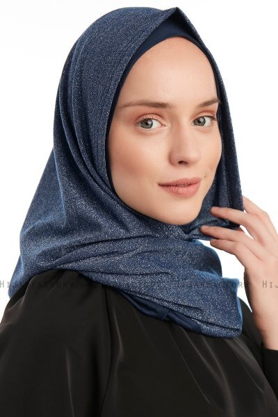Taliah - Marineblauw One Piece Hijab