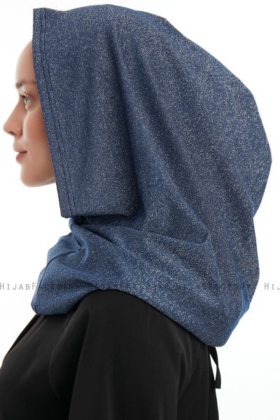 Taliah - Marineblauw One Piece Hijab