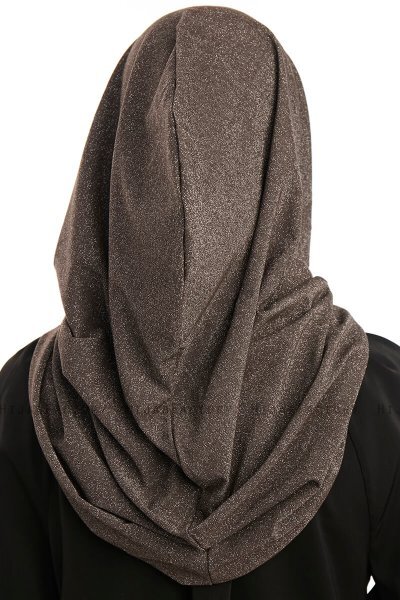 Taliah - Bruin One Piece Hijab