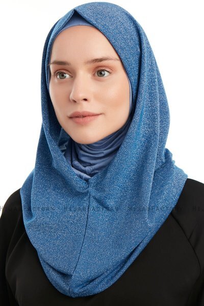 Taliah - Blauw One Piece Hijab