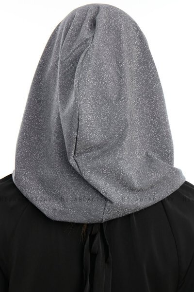 Taliah - Donker Grijs One Piece Hijab