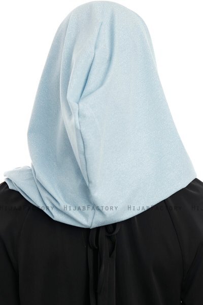 Taliah - Lichtblauw One Piece Hijab