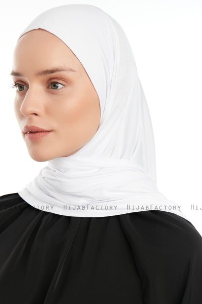 Vesile - Wit One-Piece Hijab