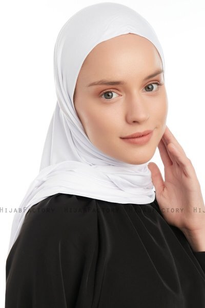 Vesile - Wit One-Piece Hijab
