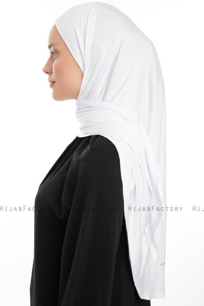 Vesile - Wit One-Piece Hijab