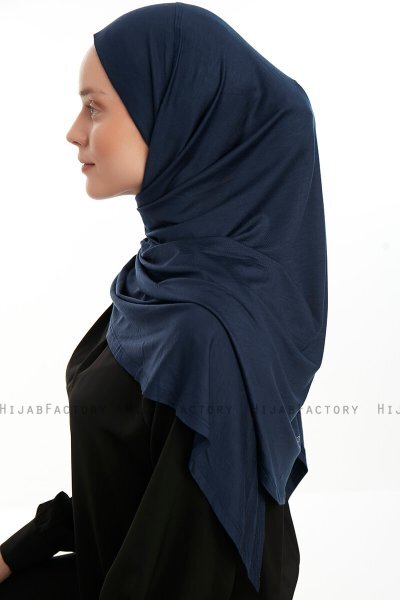 Vesile - Marineblauw One-Piece Hijab