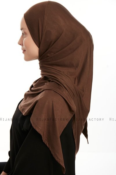 Vesile - Bruin One-Piece Hijab