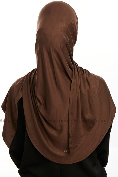 Vesile - Bruin One-Piece Hijab