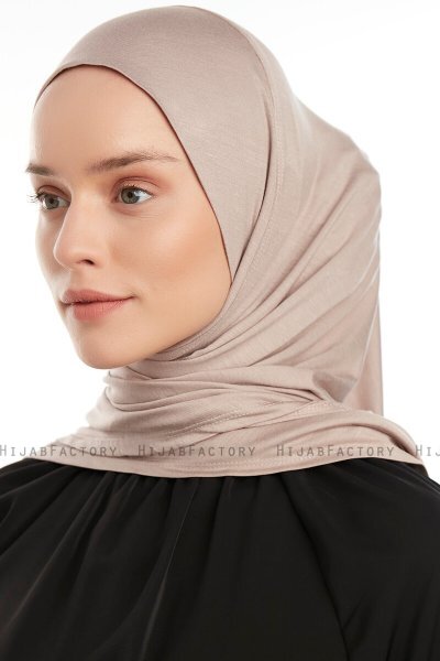 Vesile - Steen Grijs One-Piece Hijab