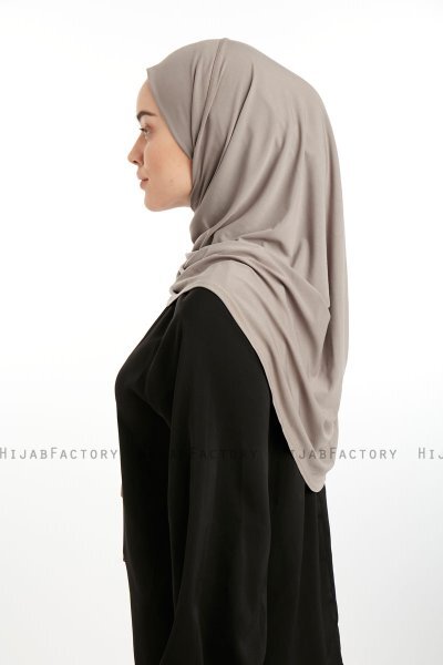 Nermin - Donker Taupe Sandy Scarfs Hijab