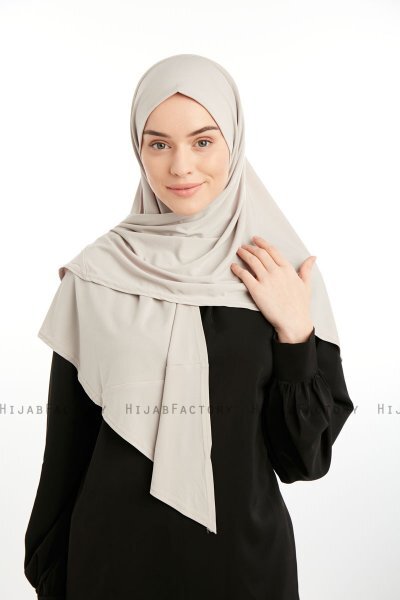 Nermin - Licht Taupe Sandy Scarfs Hijab