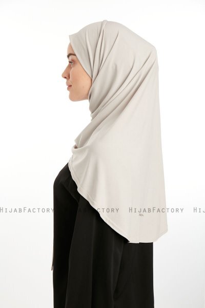 Nermin - Licht Taupe Sandy Scarfs Hijab