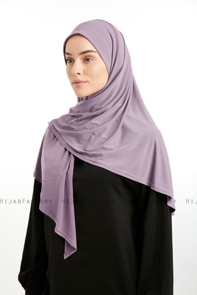 Nermin - Donkerpaars Sandy Scarfs Hijab