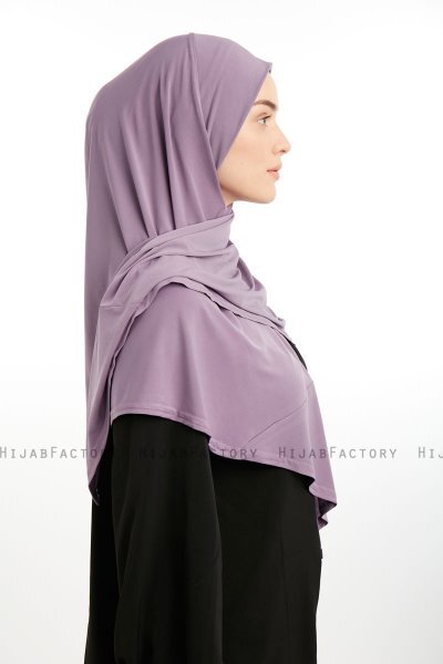 Nermin - Donkerpaars Sandy Scarfs Hijab