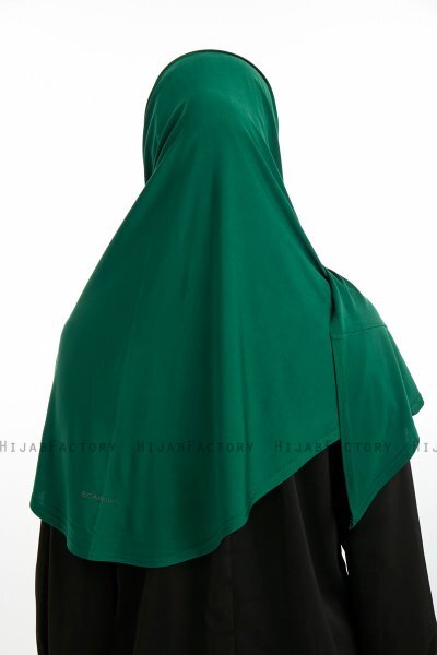 Nermin - Donkergroen Sandy Scarfs Hijab