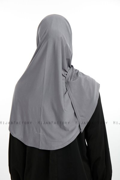 Nermin - Donker Grijs Sandy Scarfs Hijab