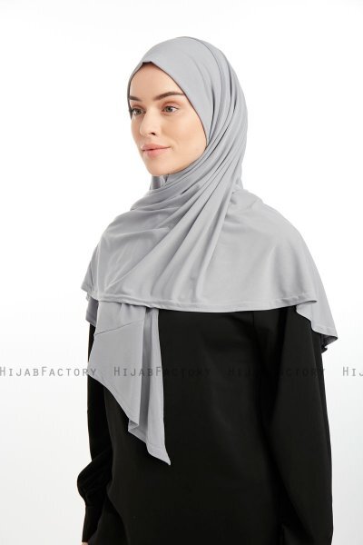 Nermin - Lichtgrijs Sandy Scarfs Hijab